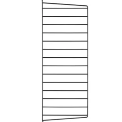 String Furniture String väggavlar 75 x 30 cm, 2-pack, svart