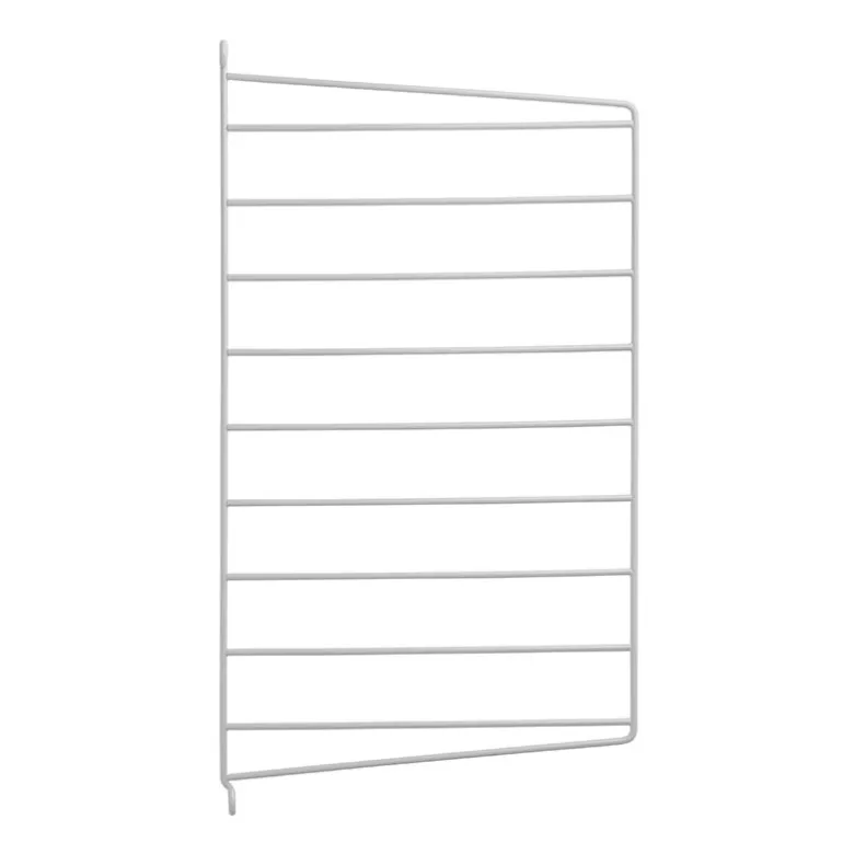 String Furniture String väggavel, 50 x 30 cm, 2-pack, grå