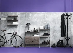 String Furniture String väggavel 75 x 30 cm, 1-pack, grå