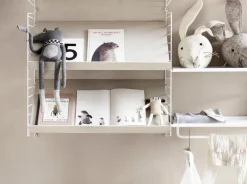 String Furniture String väggavel, 75 x 30 cm, 1-pack, vit