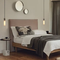 Tala Basalt Single pendel, rostfritt stål