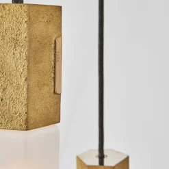 Tala Basalt Triple taklampa, mässing