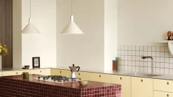 Tala Bower, pendellampa C360, med Sphere IV-lampa, vit