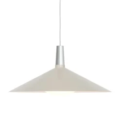 Tala Bower, pendellampa C600, med Oval II-lampa, vit