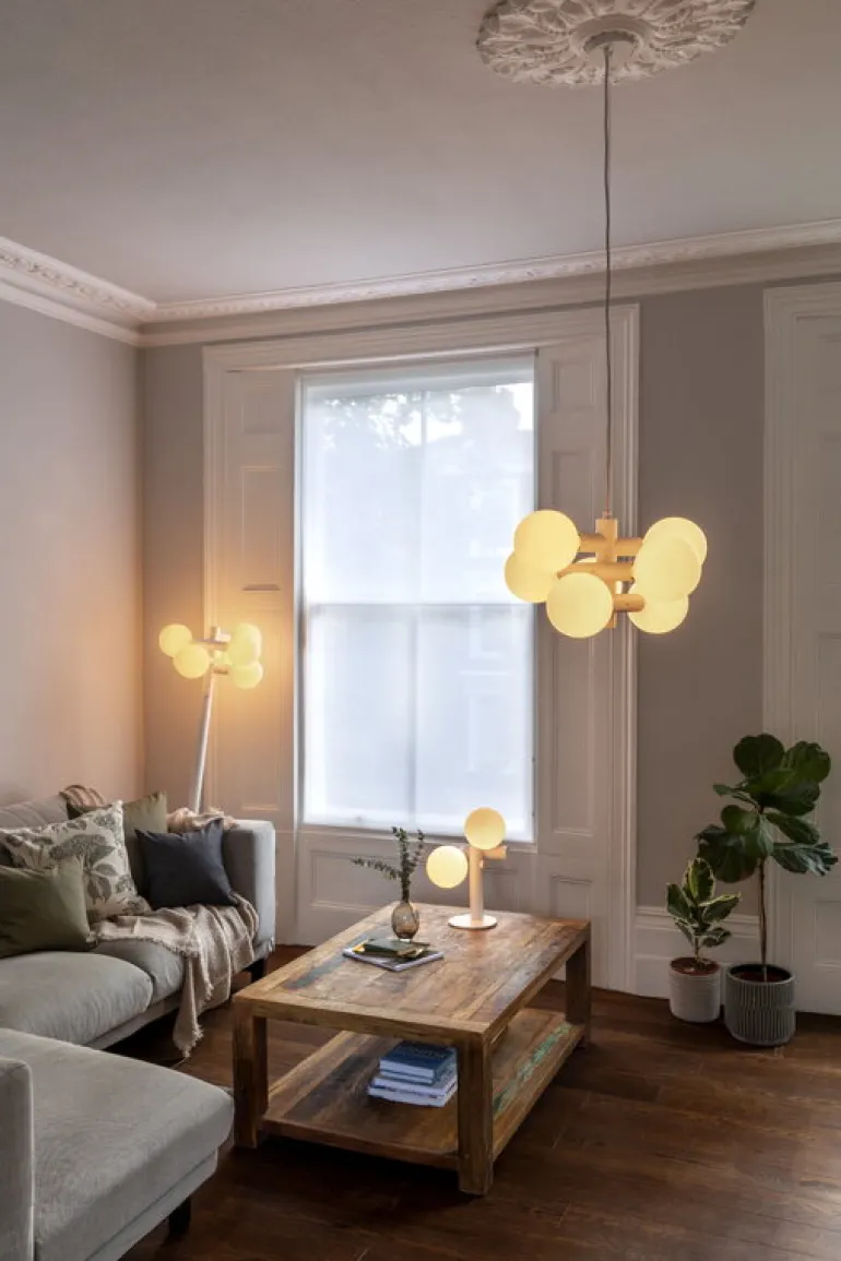 Tala Echo bordslampa, vit