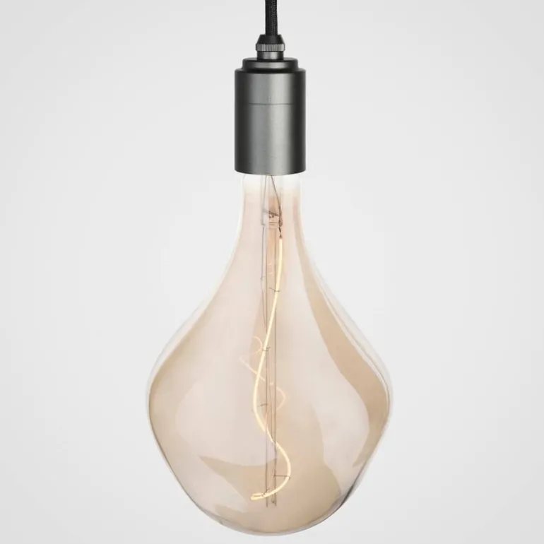 Tala Graphite Nine-pendel med Voronoi II-lampor