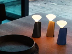 Tala Mantle bärbar lampa, stenvit