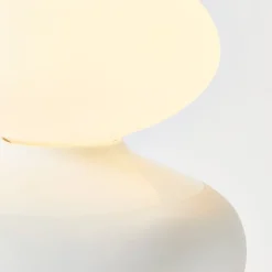 Tala Reflection Oval bordslampa, vit