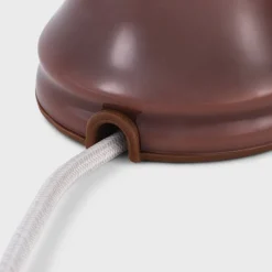 Tala Shore bordslampa, buteljbrun