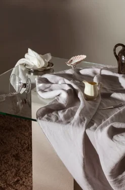 Tameko Lee bordsduk, ljusgrå