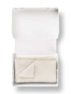 Tameko Merrow servett, 50 x 50 cm, set om 4, vit