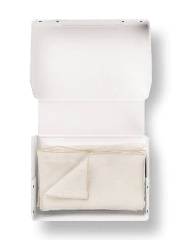 Tameko Merrow servett, 50 x 50 cm, set om 4, vit