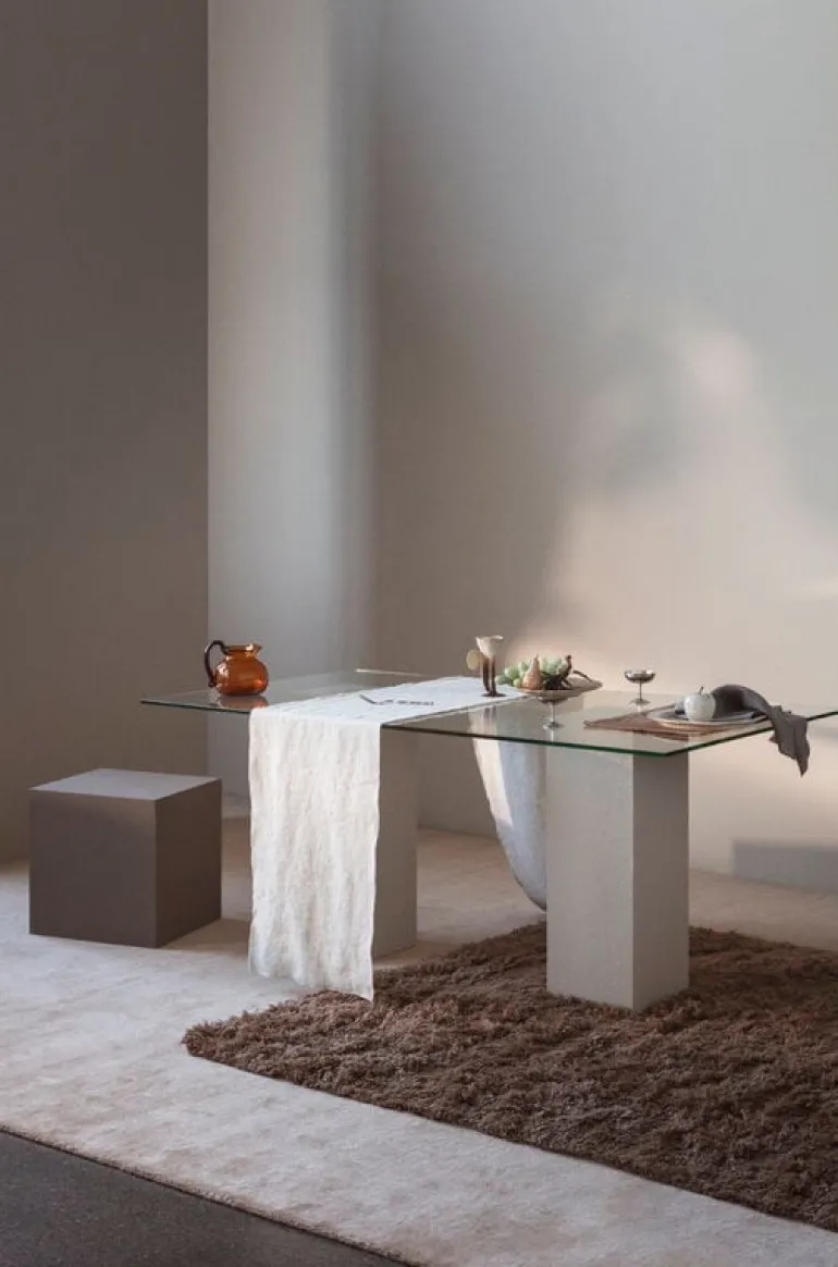 Tameko Merrow servett, 50 x 50 cm, set om 4, mörkgrå