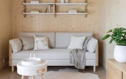 Tapio Anttila Collection ON2 Wood bäddsoffa, såpbehandlad ek - naturvit Diamonds 012