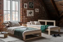 Tapio Anttila Collection Kaiku bäddsoffa, furu - beige Hopper 51