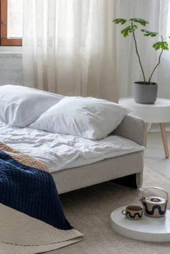 Tapio Anttila Collection ON2 Fabric bäddsoffa, naturvit Diamonds 012