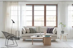 Tapio Anttila Collection ON2 Fabric bäddsoffa, naturvit Diamonds 012