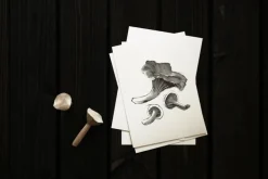 Teemu Järvi Illustrations Wild Mushroom set med miniposters, 4 st