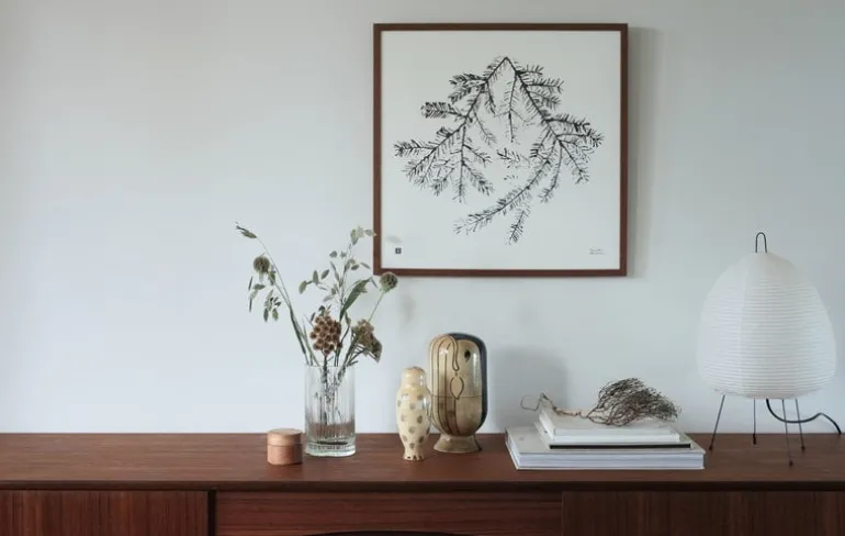 Teemu Järvi Illustrations Spruce Branch poster, 50 x 50 cm