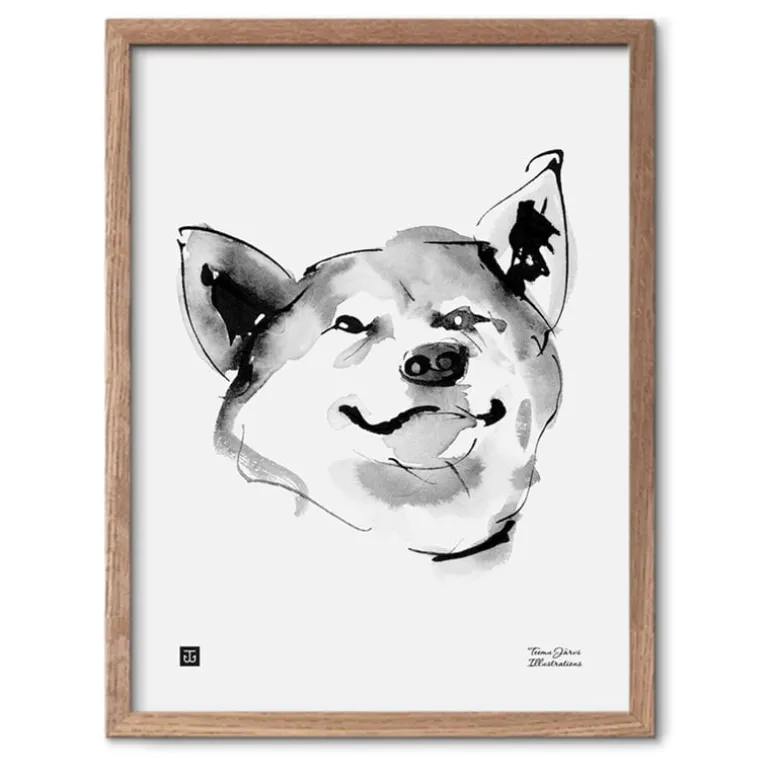 Teemu Järvi Illustrations Happy poster, 30 x 40 cm