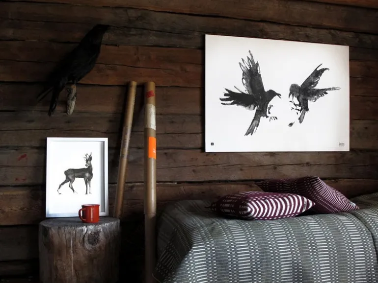 Teemu Järvi Illustrations Deer poster, 30 x 40 cm