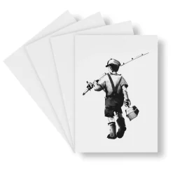 Teemu Järvi Illustrations Adventurer set med miniposters, 4 st