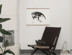 Teemu Järvi Illustrations Posterram av trä, 30 cm