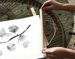 Teemu Järvi Illustrations Posterram av trä, 30 cm