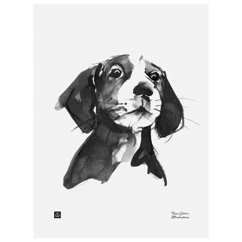 Teemu Järvi Illustrations A Treat, Please poster, 30 x 40 cm