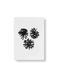 Teemu Järvi Illustrations Conifer set med miniposters, 4 st