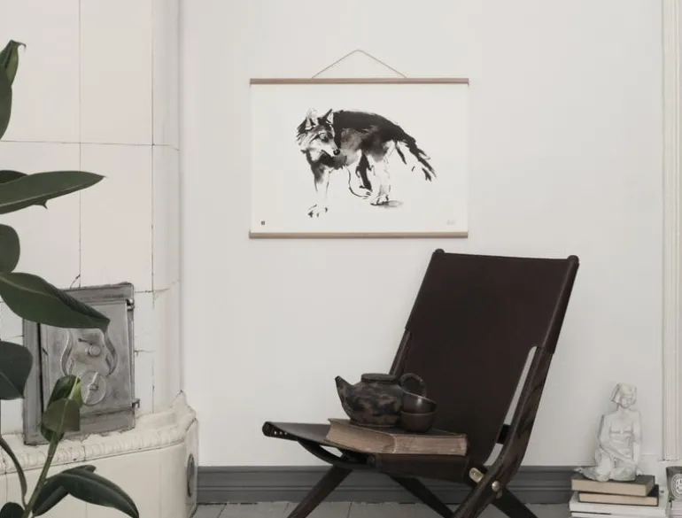 Teemu Järvi Illustrations Posterram av trä, 50 cm