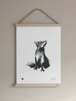 Teemu Järvi Illustrations Fox poster, 30 x 40 cm