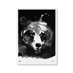 Teemu Järvi Illustrations Mysterious Bear poster, 50 x 70 cm
