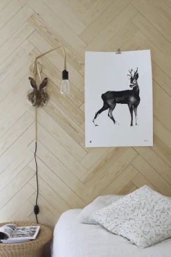 Teemu Järvi Illustrations Deer poster, 50 x 70 cm