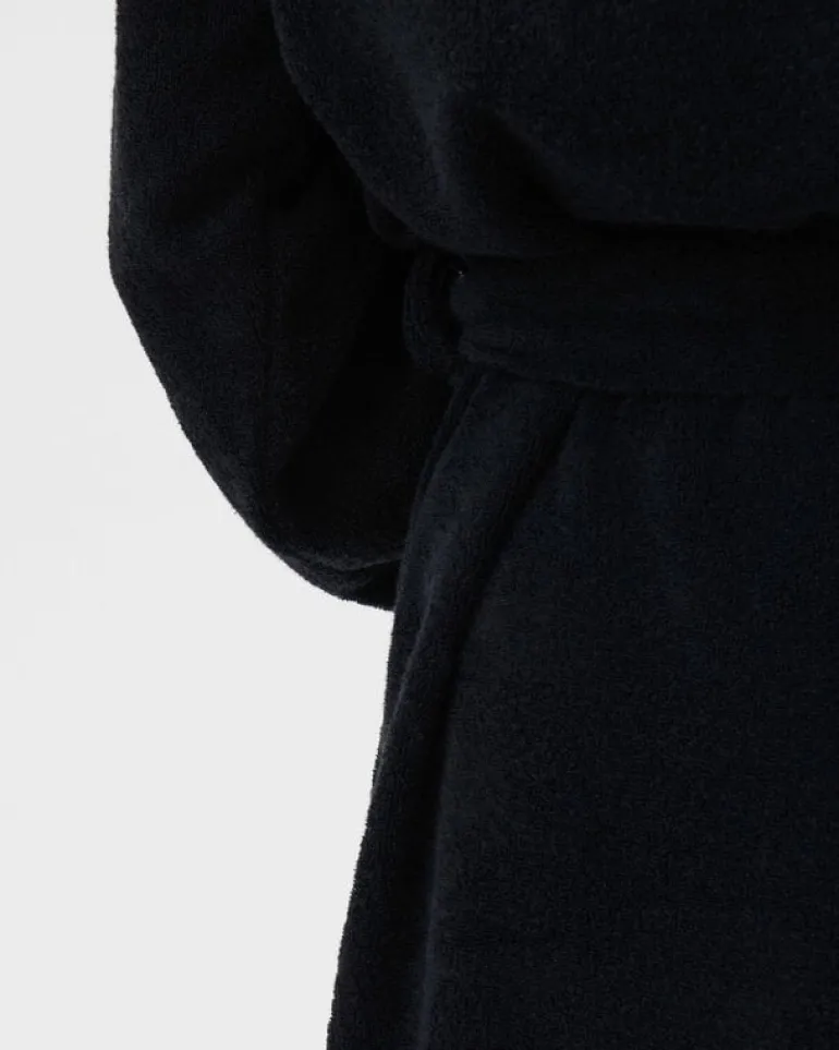 Tekla Badrock med huva, svart