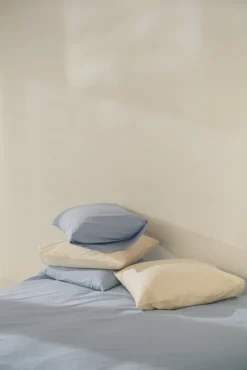 Tekla Enkelpåslakan, 150 x 210 cm, morgonblå