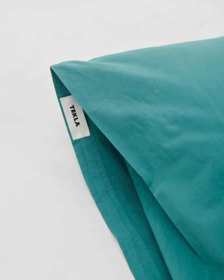 Tekla Enkelpåslakan 150 x 210 cm, vintagegrön