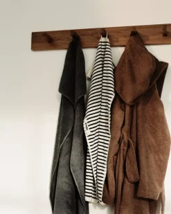 Tekla Handduk, kodiakbruna ränder