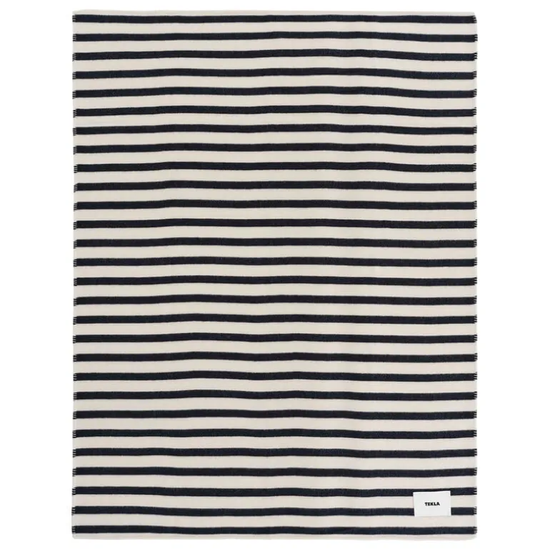 Tekla Lammullsfilt, 130 x 180 cm, skatastripig