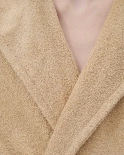 Tekla Morgonrock med huva, siena