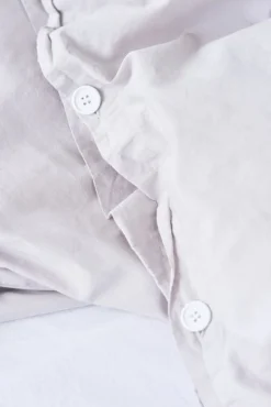 Tekla Påslakan, enkelt, 150 x 210 cm, soft grey