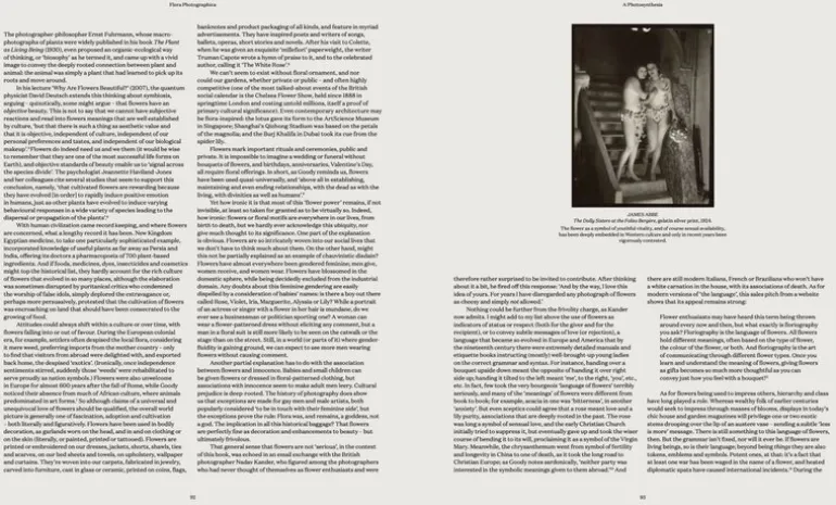 Thames & Hudson Flora Photographica: Blomman i samtida fotografi