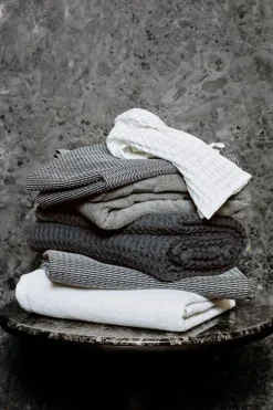 The Organic Company Big Waffle handduk, naturvit