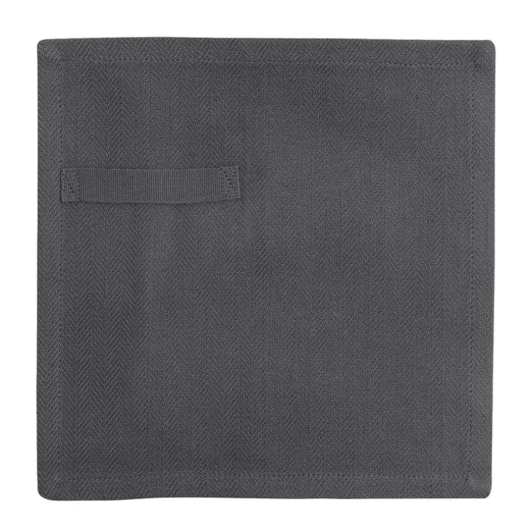 The Organic Company Everyday servett, 4-pack, dark grey