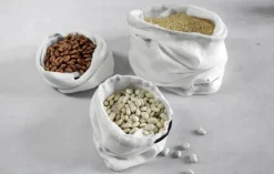 The Organic Company Food Bag, naturlig vit