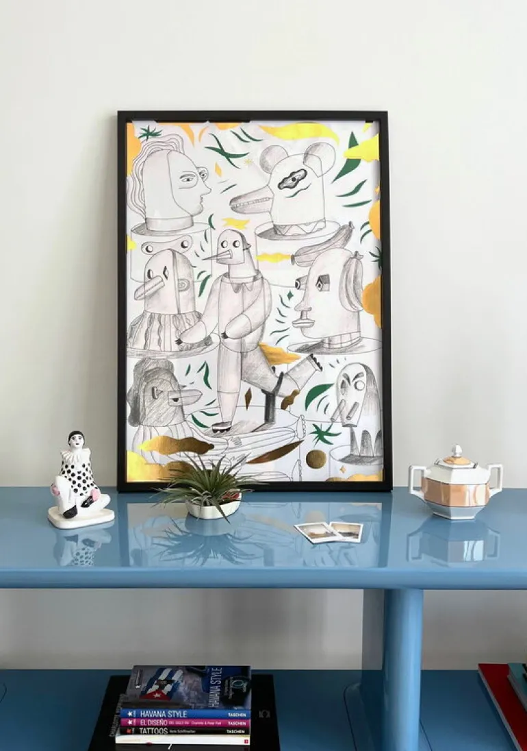 The Wrong Shop Animalotèque poster, 47,5 x 67,5 cm