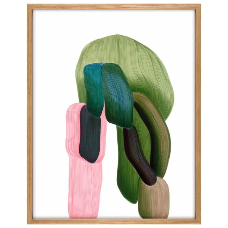 The Wrong Shop Drawing 17 affisch med ekram, 62,2 x 79,1 cm