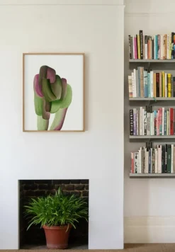 The Wrong Shop Drawing 20 affisch med ekram, 62,2 x 79,1 cm