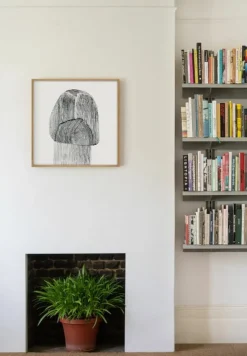 The Wrong Shop Drawing 9 poster, 68 x 68 cm