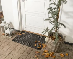 Tica Copenhagen Dot dörrmatta, 60 x 90 cm, svart